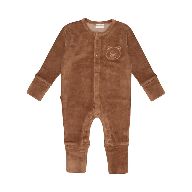 F&amp;D Velour Baby Onesie | Beverbont