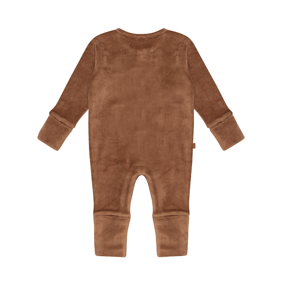 F&amp;D Velour Baby Onesie | Beverbont