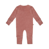 F&amp;D Velours Baby Onesie | Zephyr