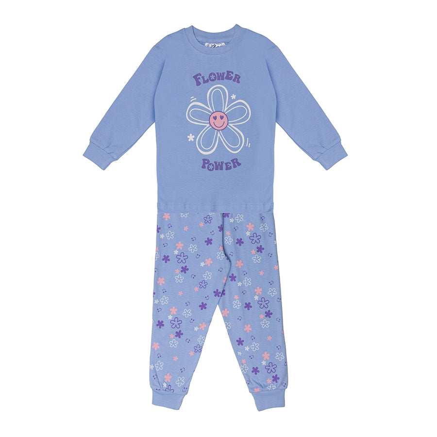 Pyjama Baby Flower Power | Lavender Blue