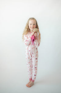 Horse F&D Onesie | Roze