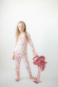 Flamingo F&D Pyjama | Lila Sachet