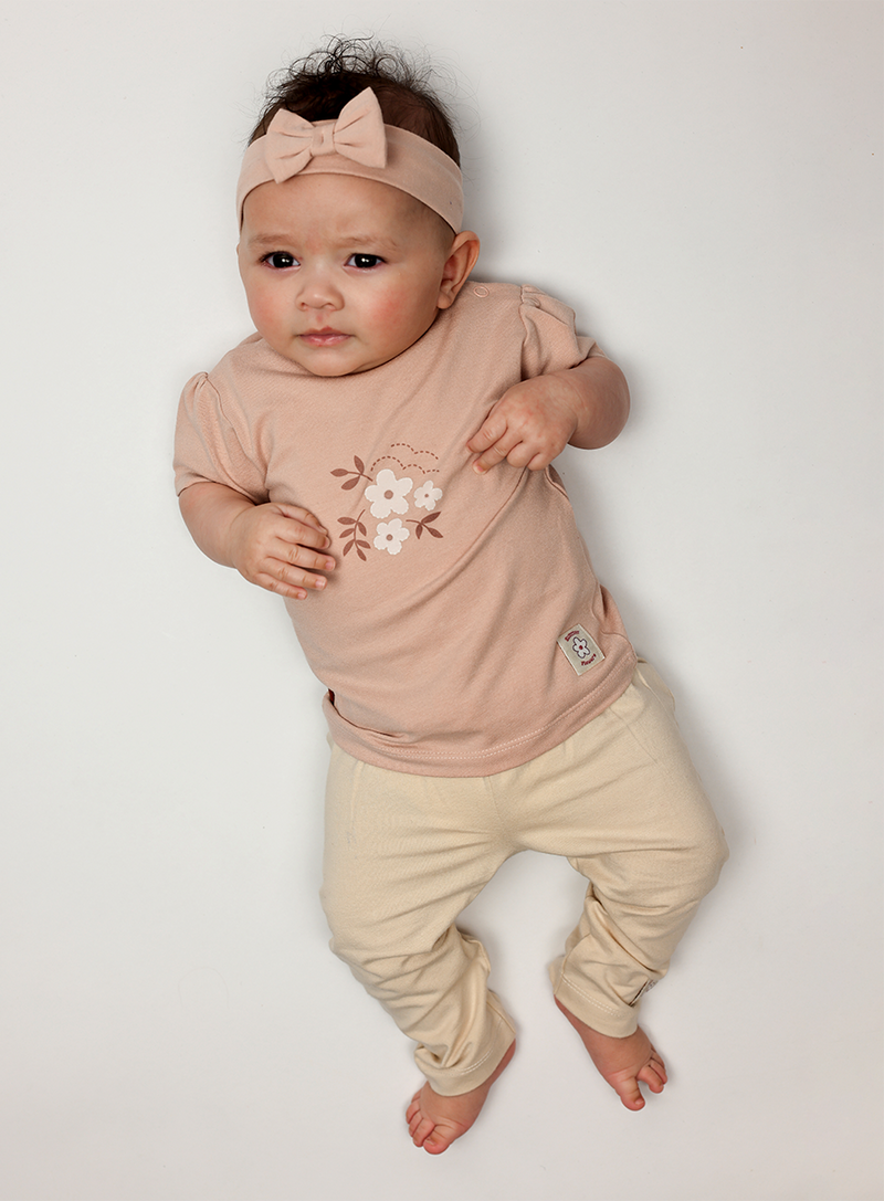 Plain Flower Pant Kids | Tapioca