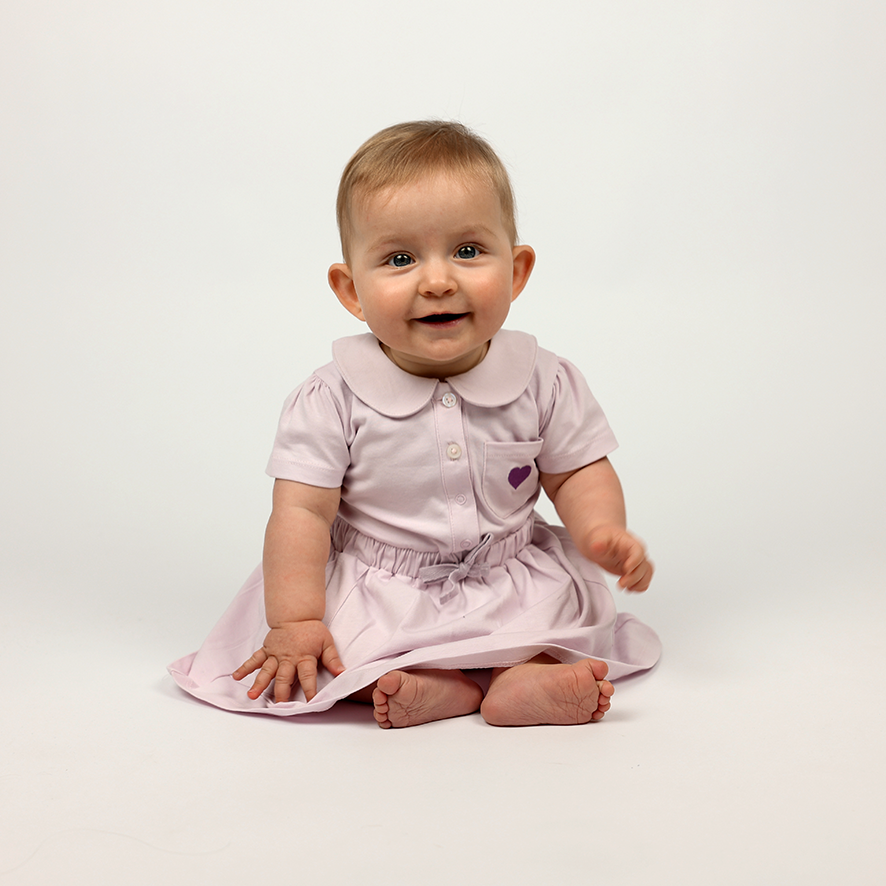 Dress Hearts Baby | Lavender Fog