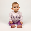 Sweater Heart Baby | Lavender Fog