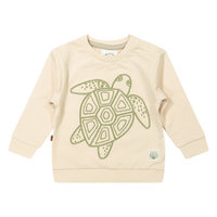 Turtle Sweat Shirt | Beige