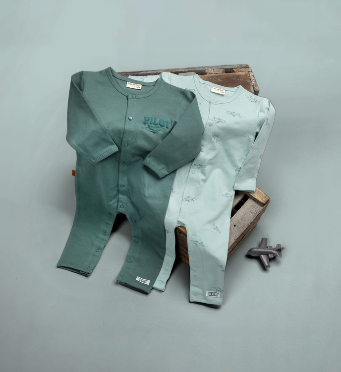 Pilot Club Baby Onesie Pilot | Sea Pine