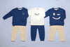 Smile Everyday T-Shirt LS Kids | White Alyssum
