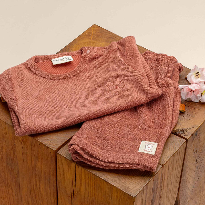 Terry T-shirt | Burlwood