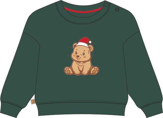 Sweater Christmas Teddy Bear | Jasper