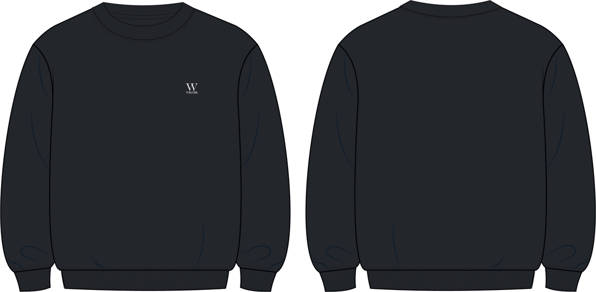 Mens Sweater Regular Fit | Jet Black