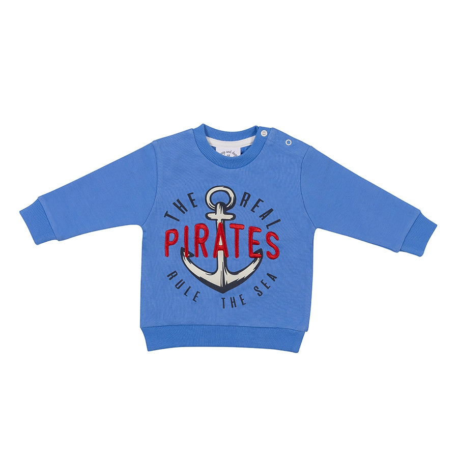 Pirate Sweater Real Pirates | Blue