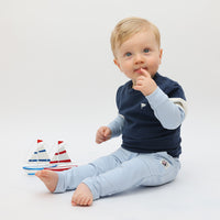 Sweater Colorblock Kids | Dress Blues