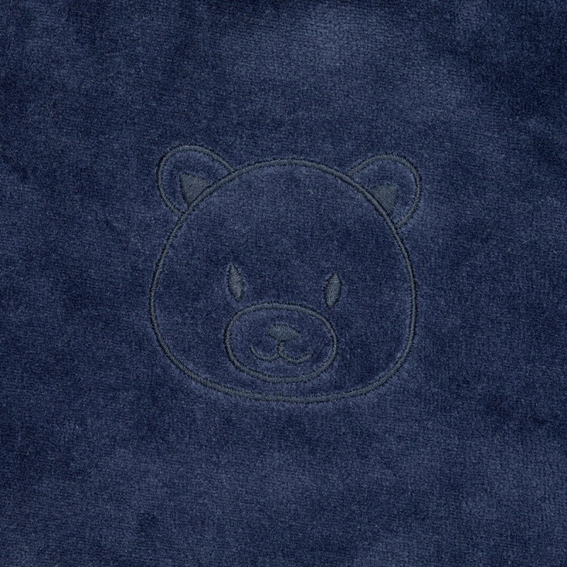 F&amp;D Velours Baby Pyjama | Patriot Blauw