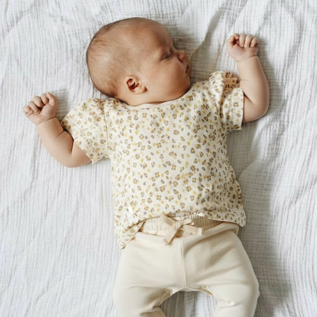 T-Shirt Leo Baby | Pearled Ivory