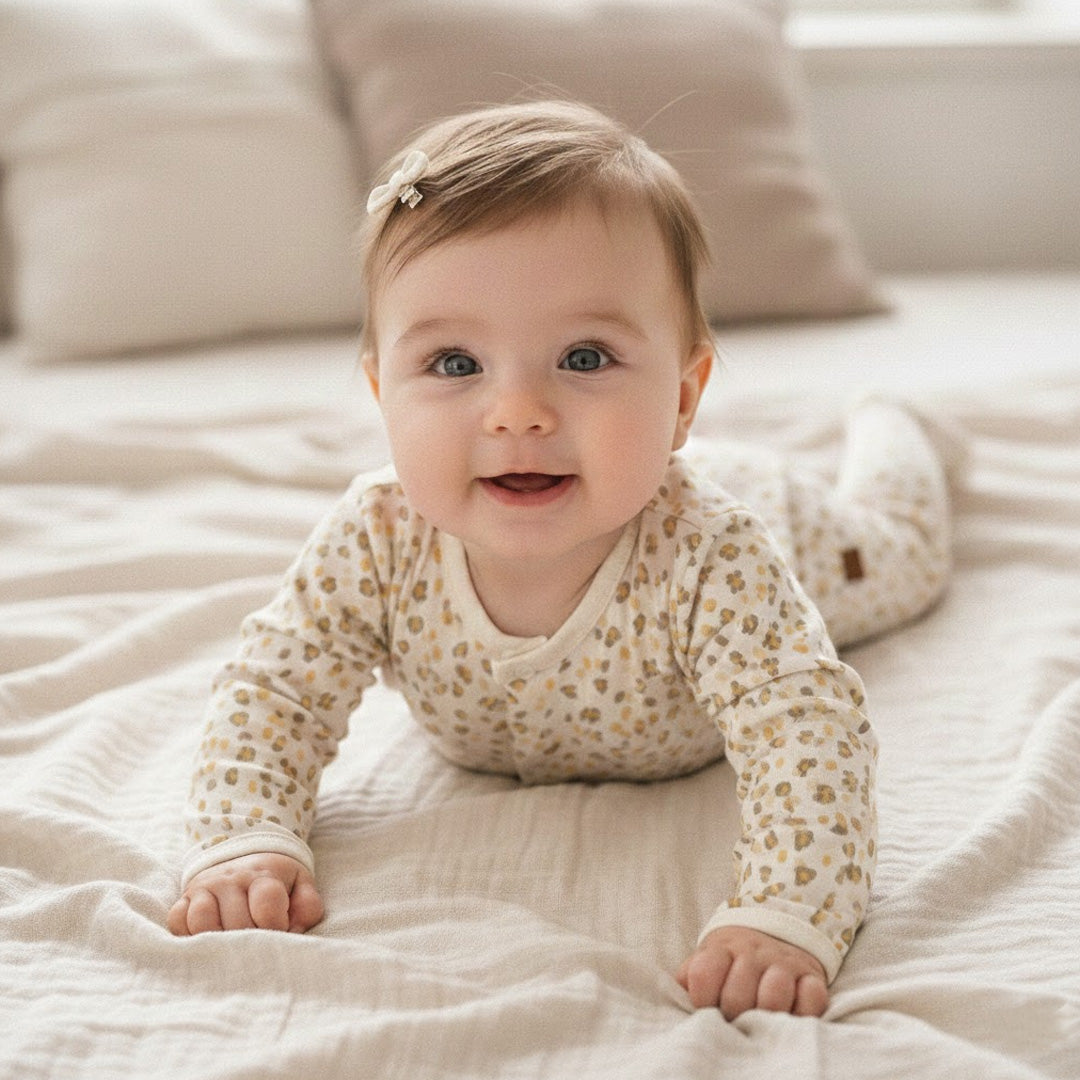 Onesie Leo Baby | Pearled Ivory