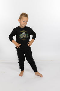 Pyjama Teen Tractor Crazy | Black