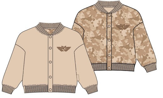 Reversible Cameo Jackets | Cameo Beige