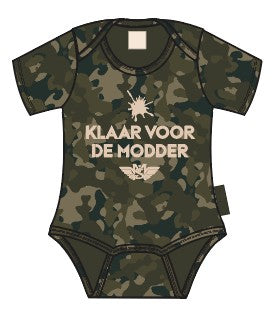 Romper AOP Army Modder SS | Cameo Green