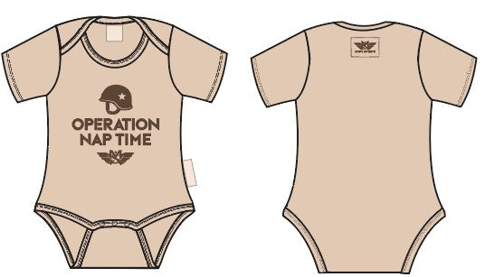Romper Nap Time SS | Beige
