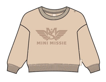 Sweater Mini Missie | Beige