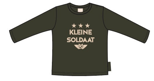 T-Shirt Kleine Soldaat LS | Dark Green